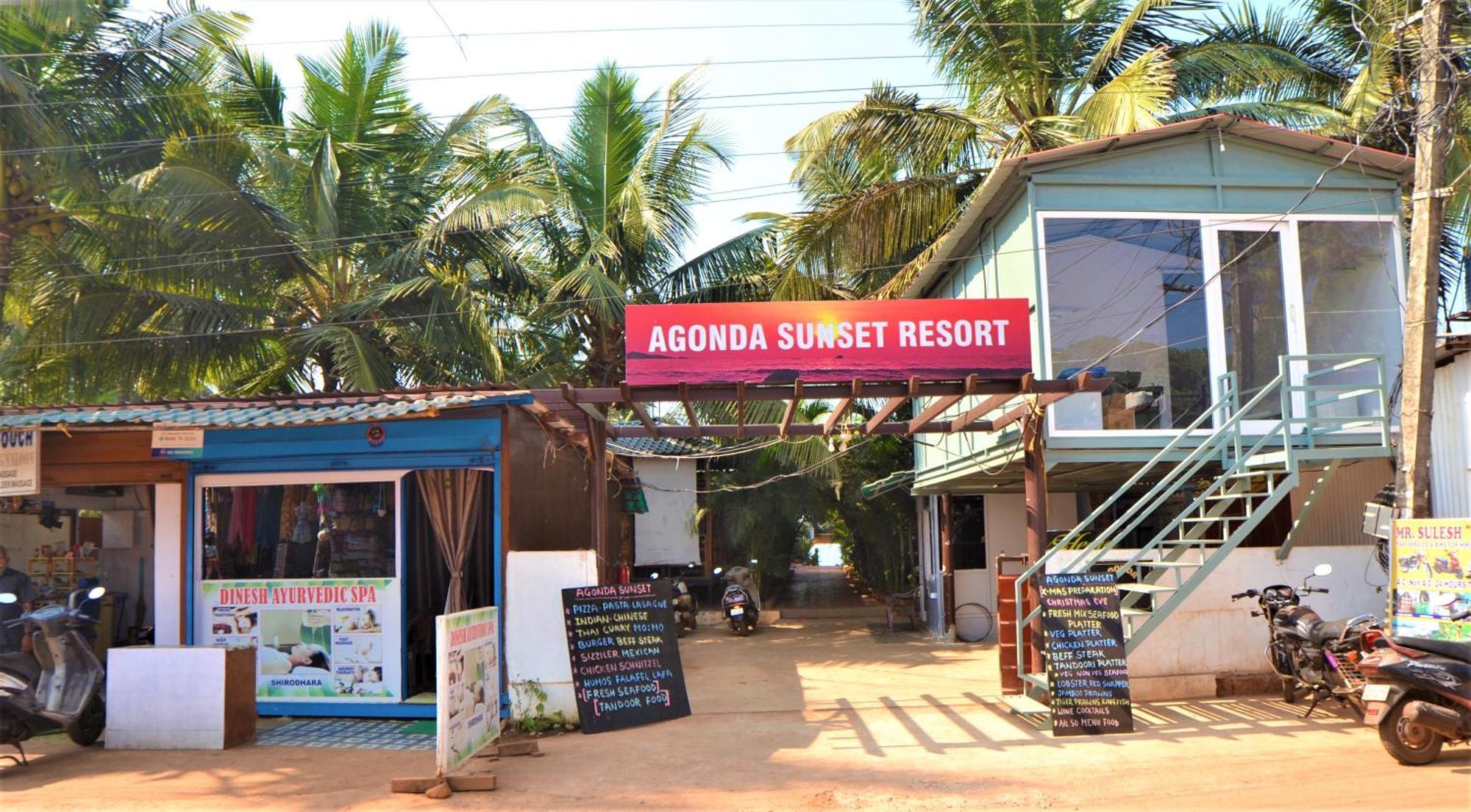 Agonda Sunset Beach Resort Exterior foto